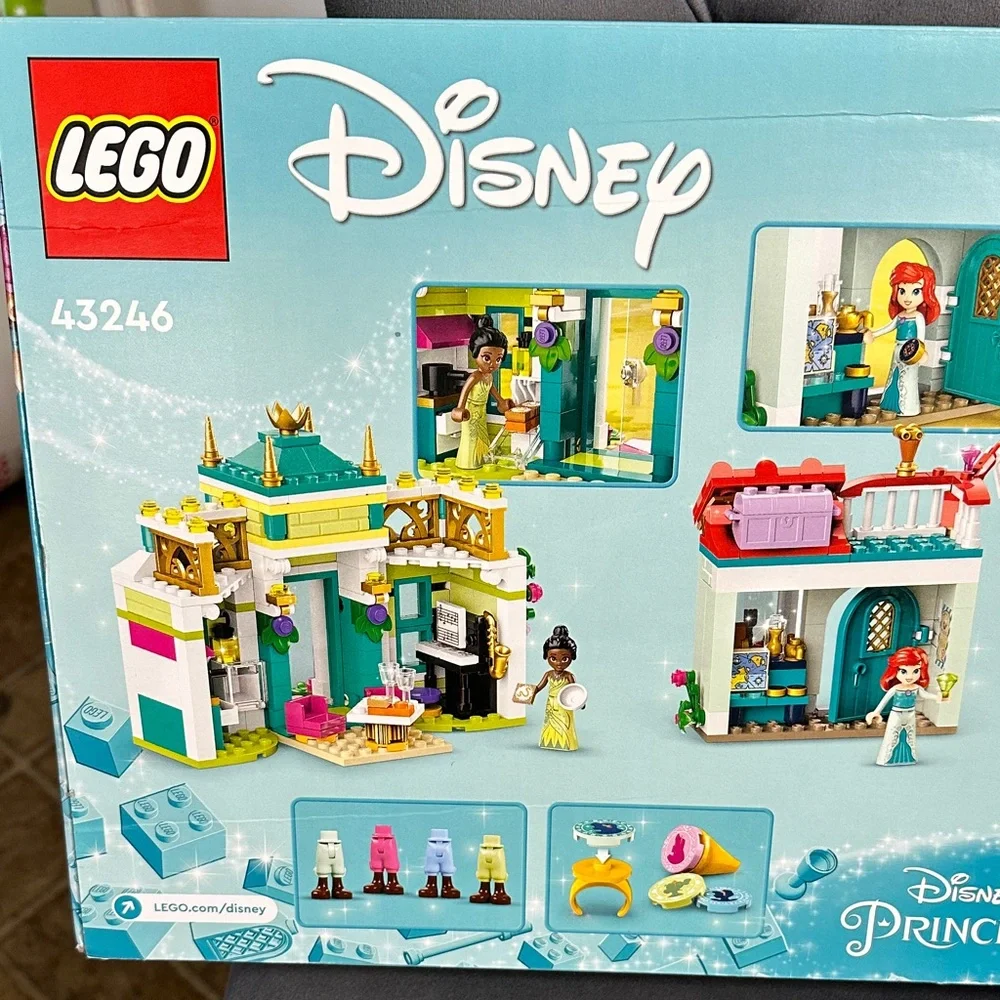 LEGO Disney Princess Market Adventures 817 pcs Sealed 6+ NEW Ariel Cinderella + - Picture 9 of 15